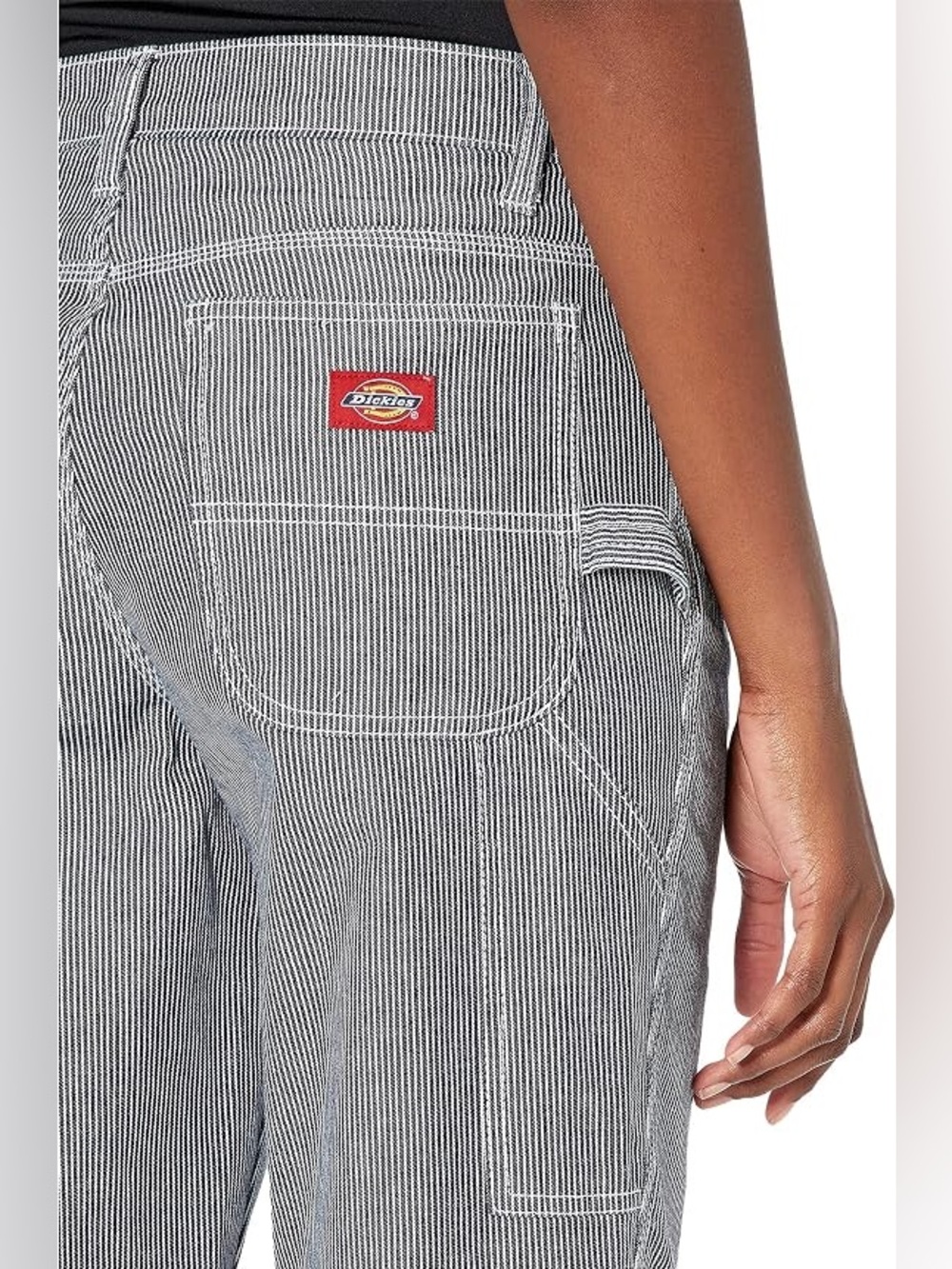 Dickies Hickory Stripe Carpenter Pants, Size 5/27
